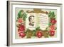 Lincoln in Book with Quotation-null-Framed Art Print