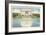 Lincoln Memorial and Mirror Pool-null-Framed Art Print