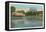 Lincoln Memorial from across the Potomac-null-Framed Stretched Canvas