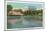 Lincoln Memorial from across the Potomac-null-Mounted Art Print