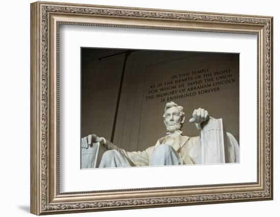 Lincoln Memorial in Washington, DC-Paul Souders-Framed Photographic Print