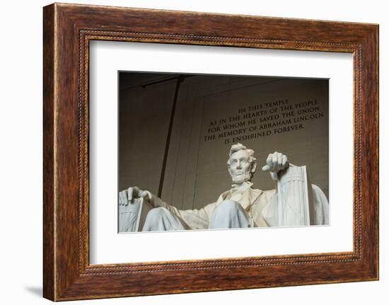 Lincoln Memorial in Washington, DC-Paul Souders-Framed Photographic Print