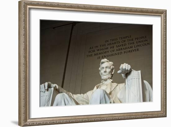 Lincoln Memorial in Washington, DC-Paul Souders-Framed Photographic Print