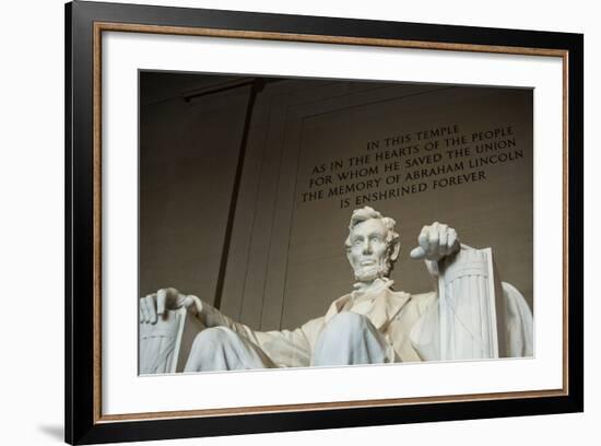 Lincoln Memorial in Washington, DC-Paul Souders-Framed Photographic Print