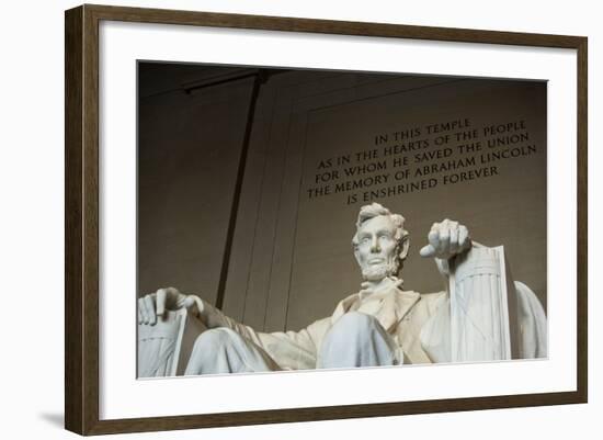 Lincoln Memorial in Washington, DC-Paul Souders-Framed Photographic Print