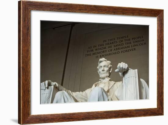 Lincoln Memorial in Washington, DC-Paul Souders-Framed Photographic Print