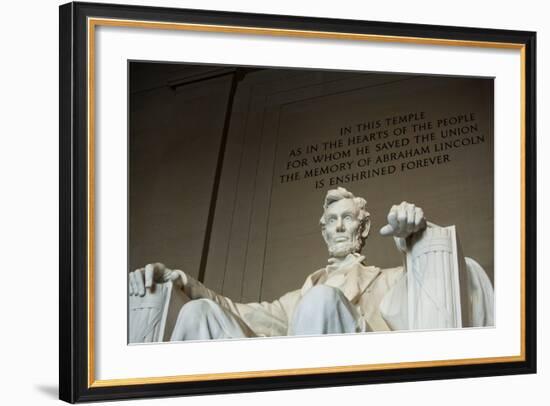 Lincoln Memorial in Washington, DC-Paul Souders-Framed Photographic Print