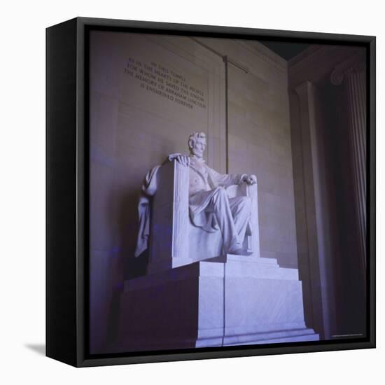 Lincoln Memorial, Washington D.C, USA-Robert Harding-Framed Premier Image Canvas