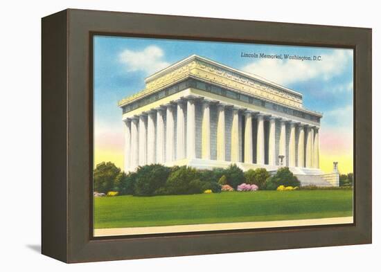 Lincoln Memorial, Washington D.C.-null-Framed Stretched Canvas