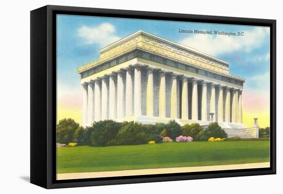 Lincoln Memorial, Washington D.C.-null-Framed Stretched Canvas