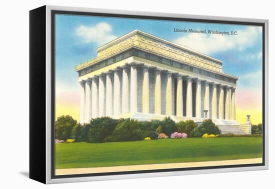 Lincoln Memorial, Washington D.C.-null-Framed Stretched Canvas