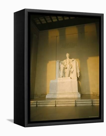 Lincoln Memorial, Washington Dc, USA-Geoff Renner-Framed Premier Image Canvas