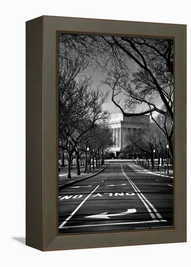 Lincoln Memorial Washington DC-null-Framed Stretched Canvas