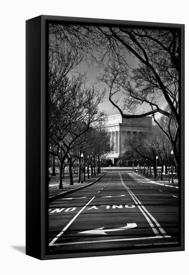 Lincoln Memorial Washington DC-null-Framed Stretched Canvas