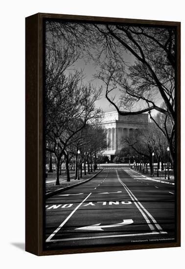 Lincoln Memorial Washington DC-null-Framed Stretched Canvas