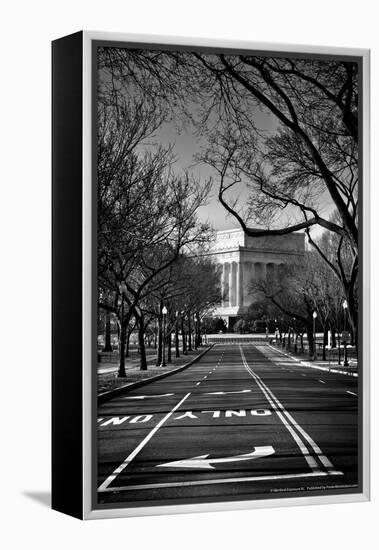 Lincoln Memorial Washington DC-null-Framed Stretched Canvas