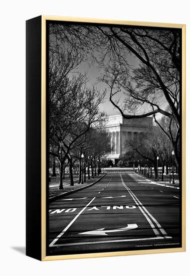 Lincoln Memorial Washington DC-null-Framed Stretched Canvas