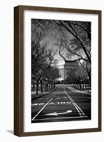 Lincoln Memorial Washington DC-null-Framed Photo