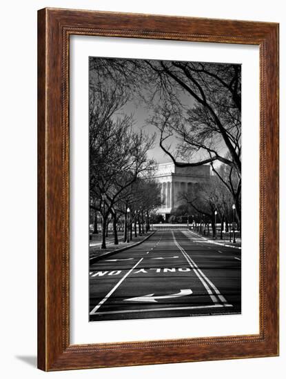 Lincoln Memorial Washington DC-null-Framed Photo