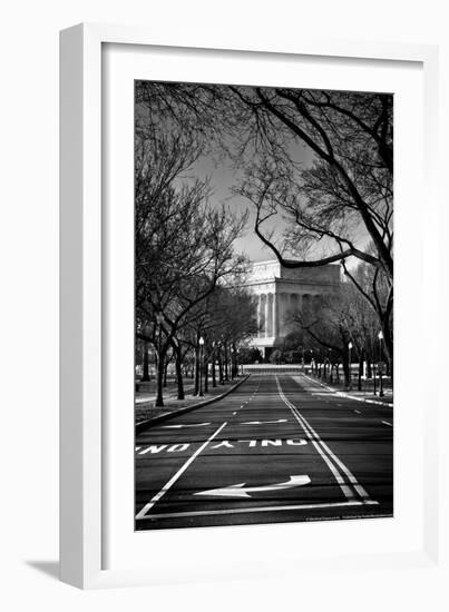 Lincoln Memorial Washington DC-null-Framed Photo