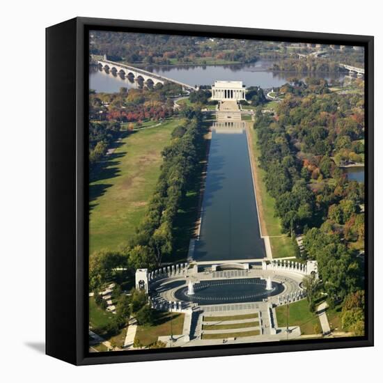 Lincoln Memorial-Ron Chapple-Framed Premier Image Canvas