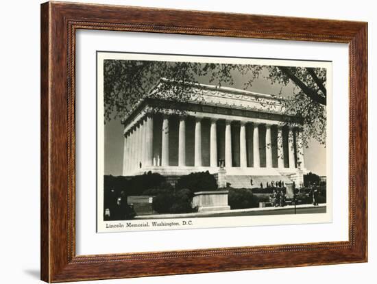 Lincoln Memorial-null-Framed Art Print