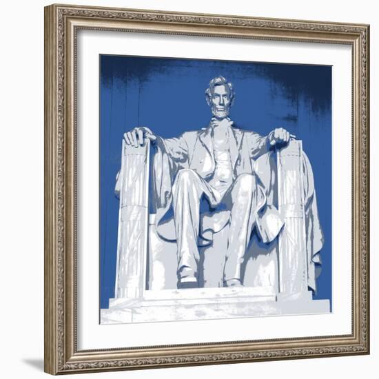 Lincoln Monument-Jim Christensen-Framed Photographic Print