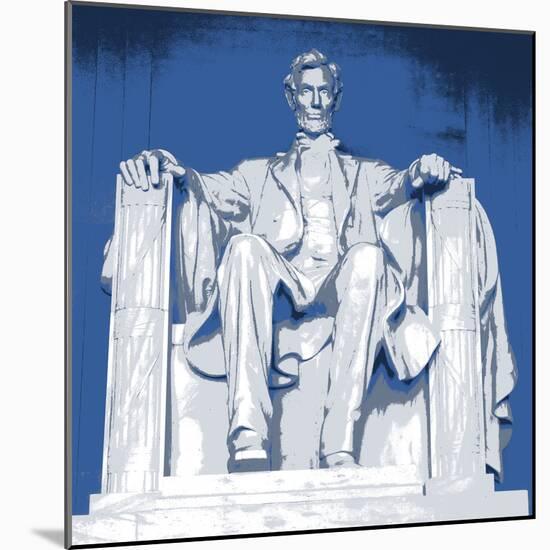 Lincoln Monument-Jim Christensen-Mounted Photographic Print