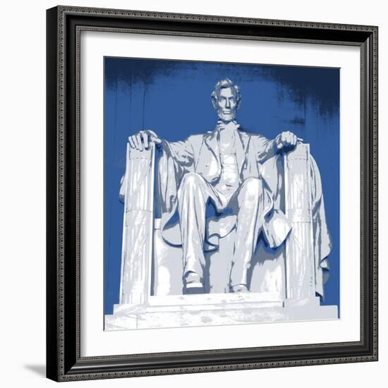 Lincoln Monument-Jim Christensen-Framed Photographic Print