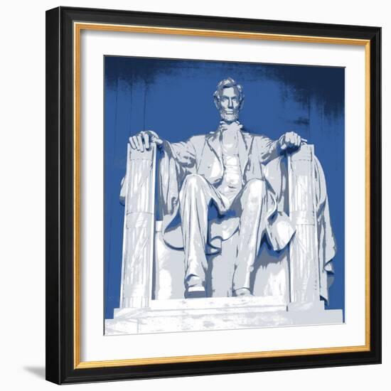 Lincoln Monument-Jim Christensen-Framed Photographic Print