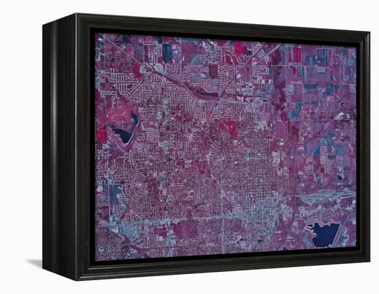 Lincoln, Nebraska-Stocktrek Images-Framed Premier Image Canvas