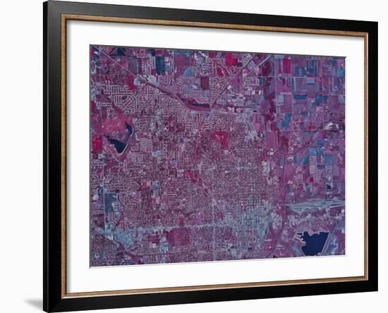 Lincoln, Nebraska-Stocktrek Images-Framed Photographic Print