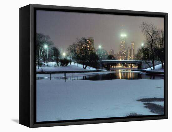 Lincoln Park, Chicago, Illinois, USA-null-Framed Premier Image Canvas