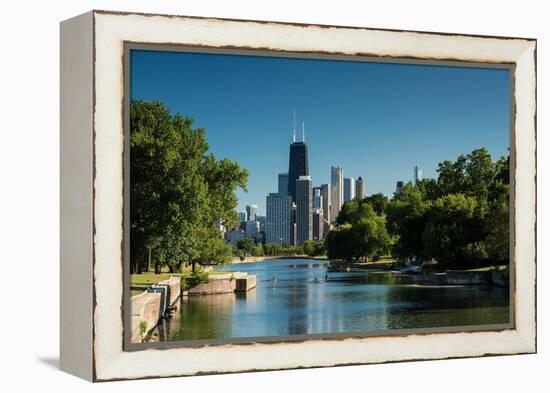 Lincoln Park Chicago-Steve Gadomski-Framed Premier Image Canvas