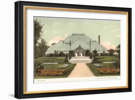 Lincoln Park Greenhouse, Chicago, Illinois-null-Framed Art Print