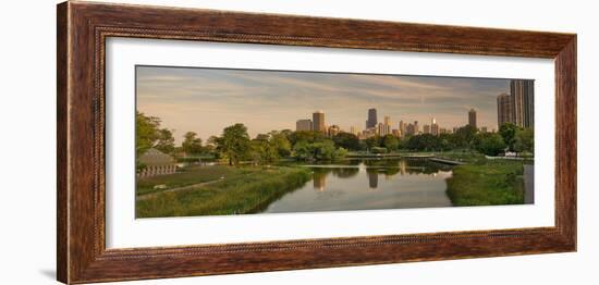 Lincoln Park Lagoon Chicago-Steve Gadomski-Framed Photographic Print