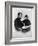 Lincoln Reading to His Son-Science Source-Framed Giclee Print