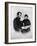 Lincoln Reading to His Son-Science Source-Framed Giclee Print