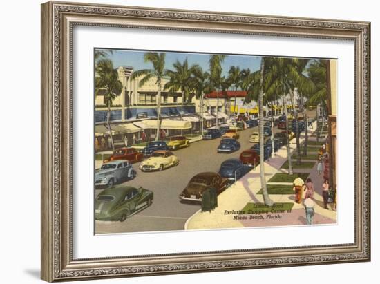 Lincoln Road, Miami Beach, Florida-null-Framed Art Print