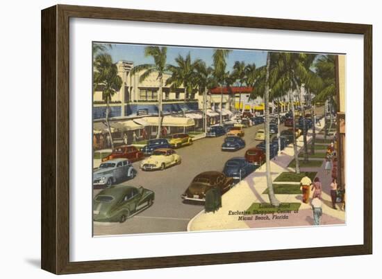 Lincoln Road, Miami Beach, Florida-null-Framed Art Print