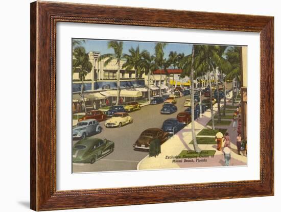 Lincoln Road, Miami Beach, Florida-null-Framed Art Print