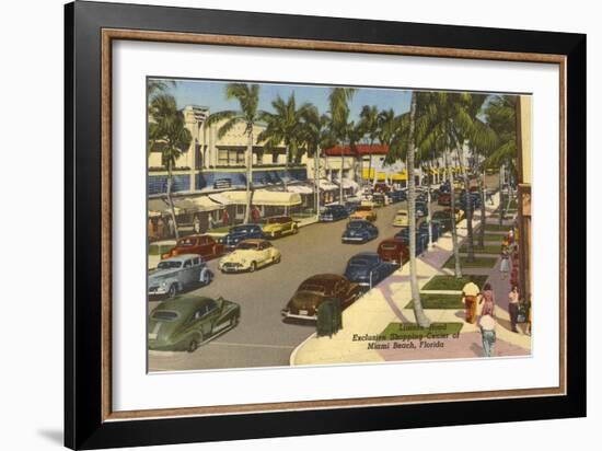 Lincoln Road, Miami Beach, Florida-null-Framed Art Print