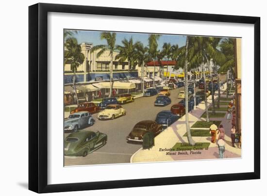 Lincoln Road, Miami Beach, Florida-null-Framed Art Print