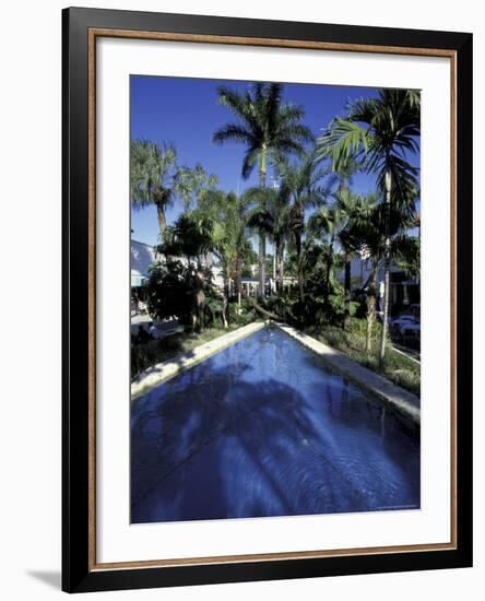 Lincoln Road, South Beach, Miami, Florida, USA-Robin Hill-Framed Photographic Print