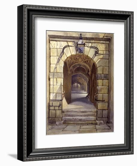 Lincoln's Inn Chapel, London, 1881-John Crowther-Framed Giclee Print