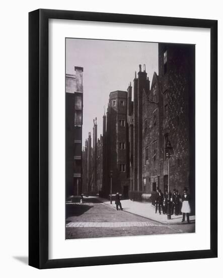 Lincoln's Inn, Old Square, Holborn, London, 1867-Henry Dixon-Framed Photographic Print