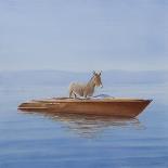 Donkey in a Riva, 2010-Lincoln Seligman-Giclee Print