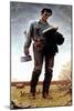 Lincoln the Railsplitter (or Young Woodcutter)-Norman Rockwell-Mounted Giclee Print