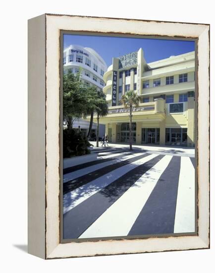 Lincoln Theater on Lincoln Road, South Beach, Miami, Florida, USA-Robin Hill-Framed Premier Image Canvas