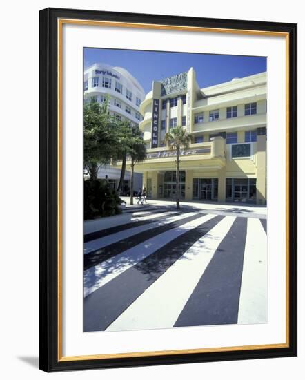 Lincoln Theater on Lincoln Road, South Beach, Miami, Florida, USA-Robin Hill-Framed Photographic Print